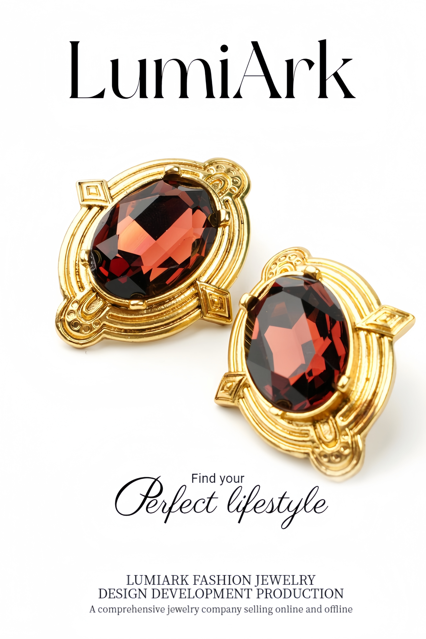 Ruby Earrings